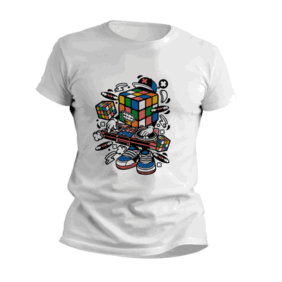 Remeras Cubo de Rubrik - Caricatura de DJ - Diseños Originales - 0471