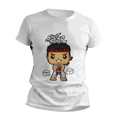 Remeras Gamer de Street Fighter - Ryu - Diseños Originales - 7328