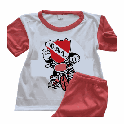 Pijamas de Ciclismo con Escudo Independiente  - Infantiles y Adultos - 9014