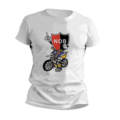 Remeras de Motocross con Escudo Newells Old Boys - Diseños Originales - 9015