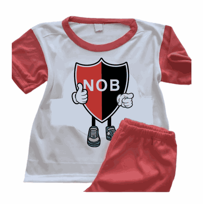 Pijamas Pulgar Arriba con Escudo Newells Old Boys  - Infantiles y Adultos - 9035