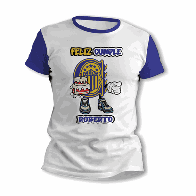 Remeras de Cumpleaños con Escudo Rosario Central - Envío a todo el País - 9031