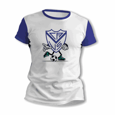 Remeras de Futbol con Escudo Velez Sarsfield - Envío a todo el País - 9007