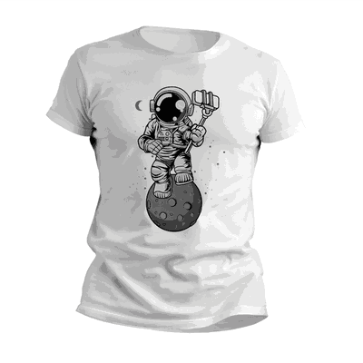 Remeras Selfies con Astronauta - Diseños Originales - 0959