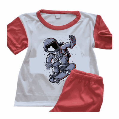 Pijamas Skater con Astronauta Patinando - Infantiles y Adultos - 0961