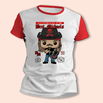 Remeras Rockeras - Poison - Bret Michaels - Envío a todo el País - 7266