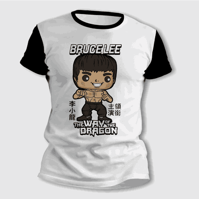 Remeras Artes Marciales con Bruce Lee - Envío a todo el País - 7267