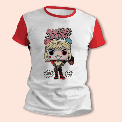Remeras de DC Comic con Harley Quinn - Envío a todo el País - 7293