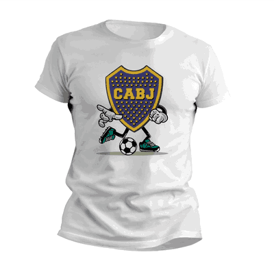 Remeras de Futbol con Escudo Boca Juniors - Diseños Originales - 9007