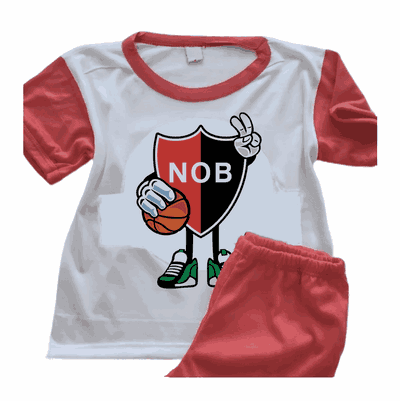 Pijamas de Basquet con Escudo Newells Old Boys  - Infantiles y Adultos - 9011