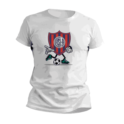 Remeras de Futbol con Escudo San Lorenzo - Diseños Originales - 9007