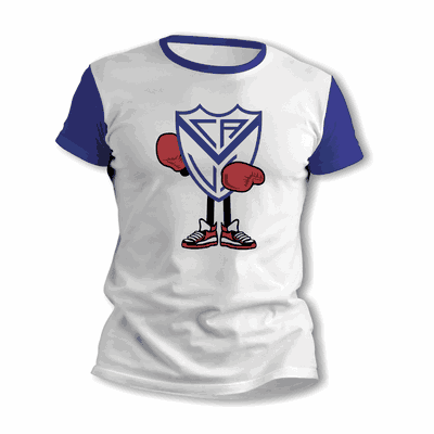 Remeras Boxeo con Escudo Velez Sarsfield - Envío a todo el País - 9012