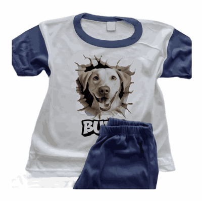 Pijamas de Perro Labrador Personalizando su Nombre - 6410