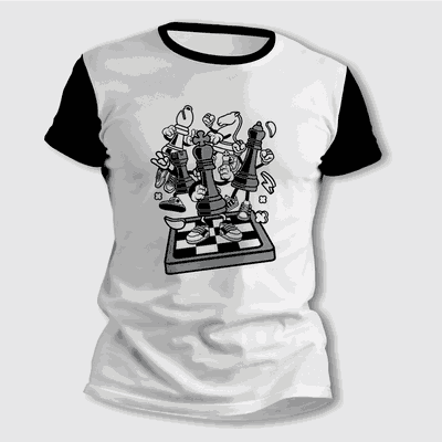 Remera Unica de Ajedrez - Divertido y Original - Envío a todo el País - 0113