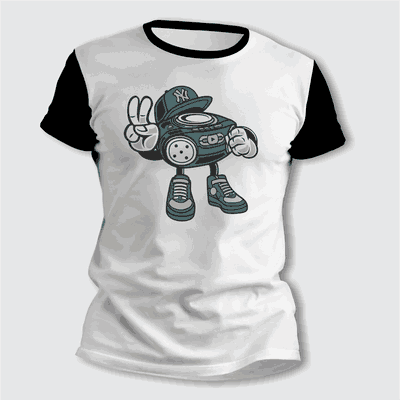 Remeras Vintage con Reproductor de CD - Envío a todo el País - 0237