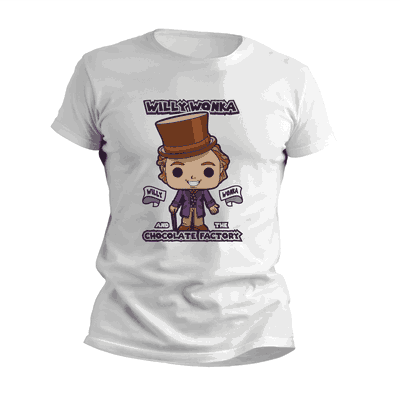 Remeras Willy Wonka - Fábrica de Chocolate - Diseños Originales - 7085