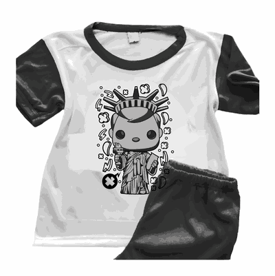 Pijamas Estatua de la Libertad - Buenos Aires - Infantiles y Adultos - 7222