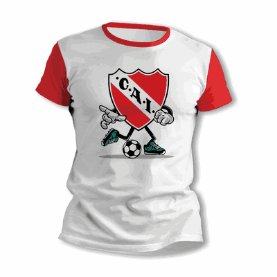 Remeras de Futbol con Escudo Independiente - Envío a todo el País - 9007