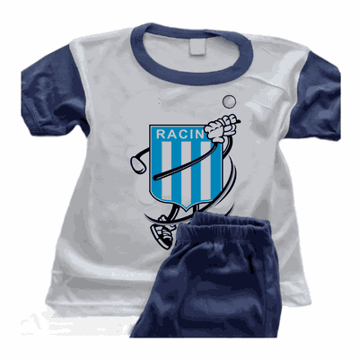 Pijamas de Golf con Escudo Racing Club  - Infantiles y Adultos - 9009