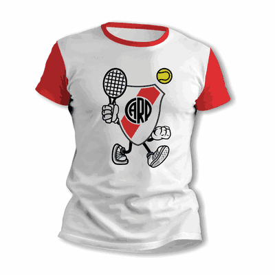 Remeras de Tenis con Escudo River Plate - Envío a todo el País - 9008