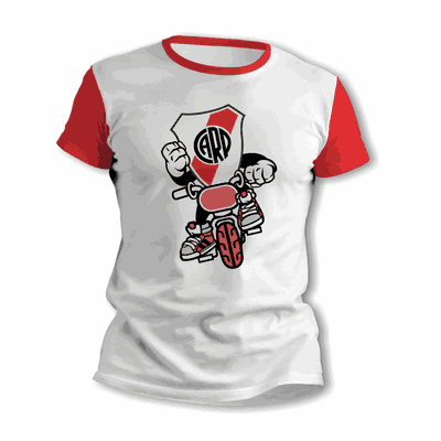 Remeras de Ciclismo con Escudo River Plate - Envío a todo el País - 9014