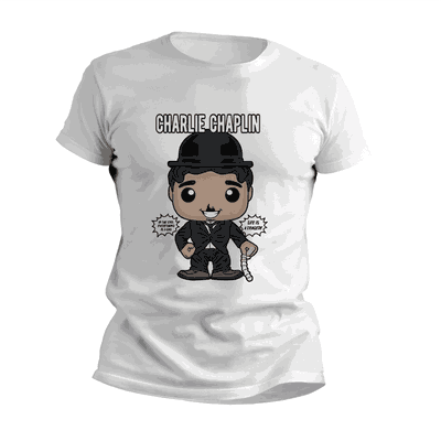 Remeras de Películas con Charles Chaplin - Diseños Originales - 7269