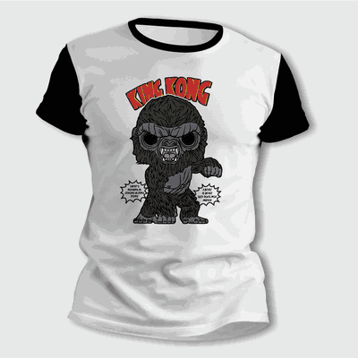 Remeras de King Kong - Cartoon Divertido - Envío a todo el País - 7304