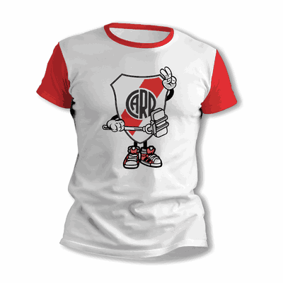 Remeras con Selfie con Escudo River Plate - Envío a todo el País - 9038