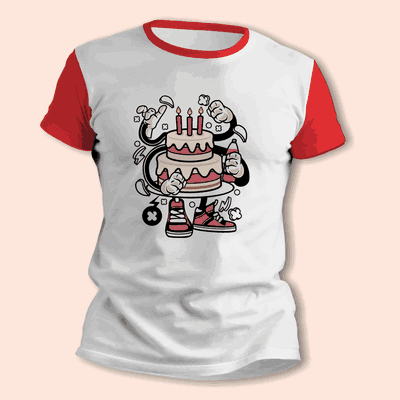 Remeras Feliz Cumple - Torta de Cumpleaños - Envío a todo el País - 0280