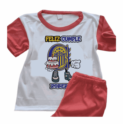Pijamas de Cumpleaños con Escudo Rosario Central  - Infantiles y Adultos - 9031