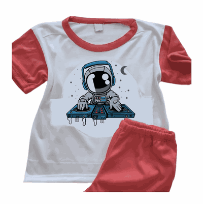 Pijamas de Disc Jokey con Astronauta - Infantiles y Adultos - 0976