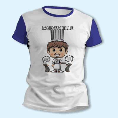 Remeras con Ratatouille - Chef Funko Pop - Envío a todo el País - 7326