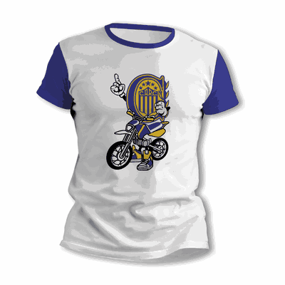 Remeras de Motocross con Escudo Rosario Central - Envío a todo el País - 9015