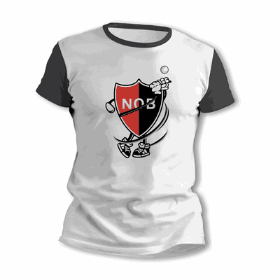 Remeras de Golf con Escudo Newells Old Boys - Envío a todo el País - 9009