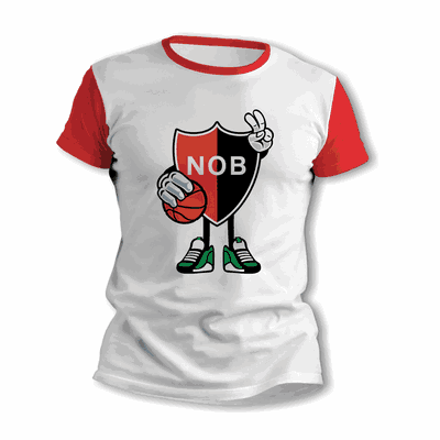 Remeras de Basquet con Escudo Newells Old Boys - Envío a todo el País - 9011