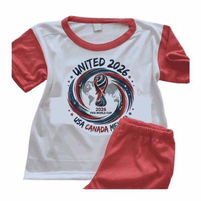 Pijamas Selección Nacional Con Copa del Mundo 2026 - 6862