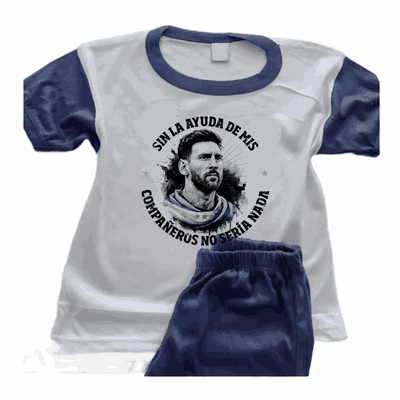 Pijamas Selección Nacional Frase de Messi - 6861