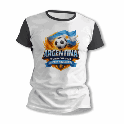 Remera Argentina en el Mundial de Futbol 2026 - 6877