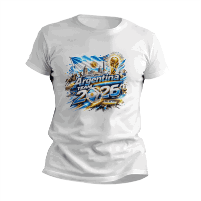 Remera Mundial de Futbol 2026  Argentina - 6876