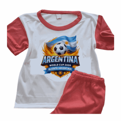 Pijama Argentina en el Mundial de Futbol 2026 - 6877