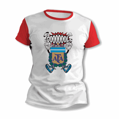 Remera Gool de Argentina en el Mundial 2026 - 6871