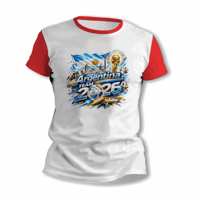 Remera de Argentina Mundial de Futbol 2026 - 6876