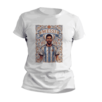 Remera Mundial 2026 Messi Fileteado Porteño - 6873