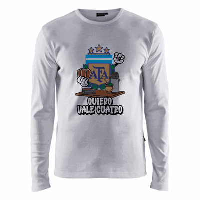 Remera Manga Larga Argentina Mundial 2026 - 6870