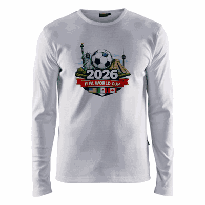 Remera Manga Larga Mundial de Futbol 2026 - 6869