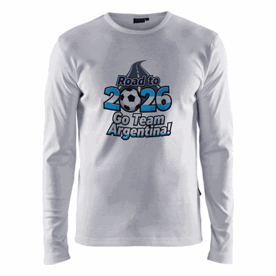 Remera Manga Larga Selección Mundial 2026 - 6868