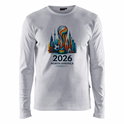 Remera Manga Larga Argentina Mundial 2026 - 6865