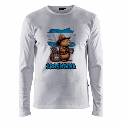 Remera Manga Larga Argentina Mundial 2026 - 6875