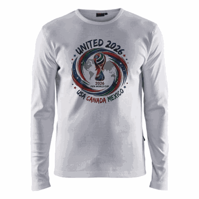 Remera Manga Larga Copa Mundial 2026 - 6862