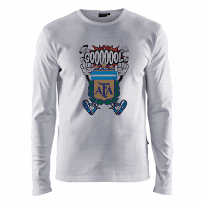 Remera Manga Larga Gol de Argentina 2026 - 6871